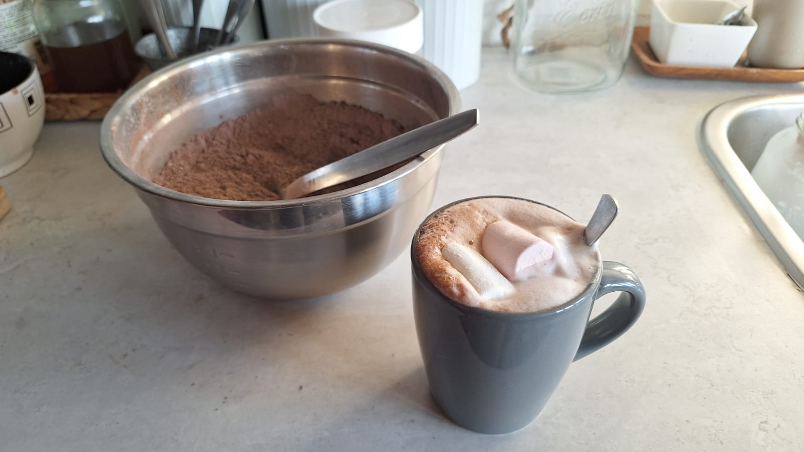 hot chocolate powder